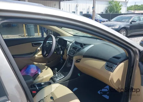 2013 Hyundai Elantra Limited from USA, damaged, VIN 5NPDH4AE8DH323703